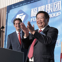 全球最大汽車玻璃單體工廠,由福耀投資在美國建成投產(chǎn)